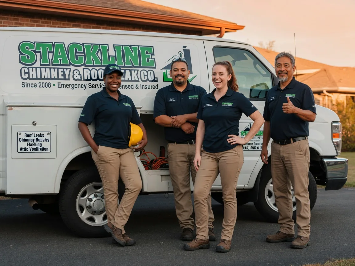 Chimney flashing repair company in Crockett, CA